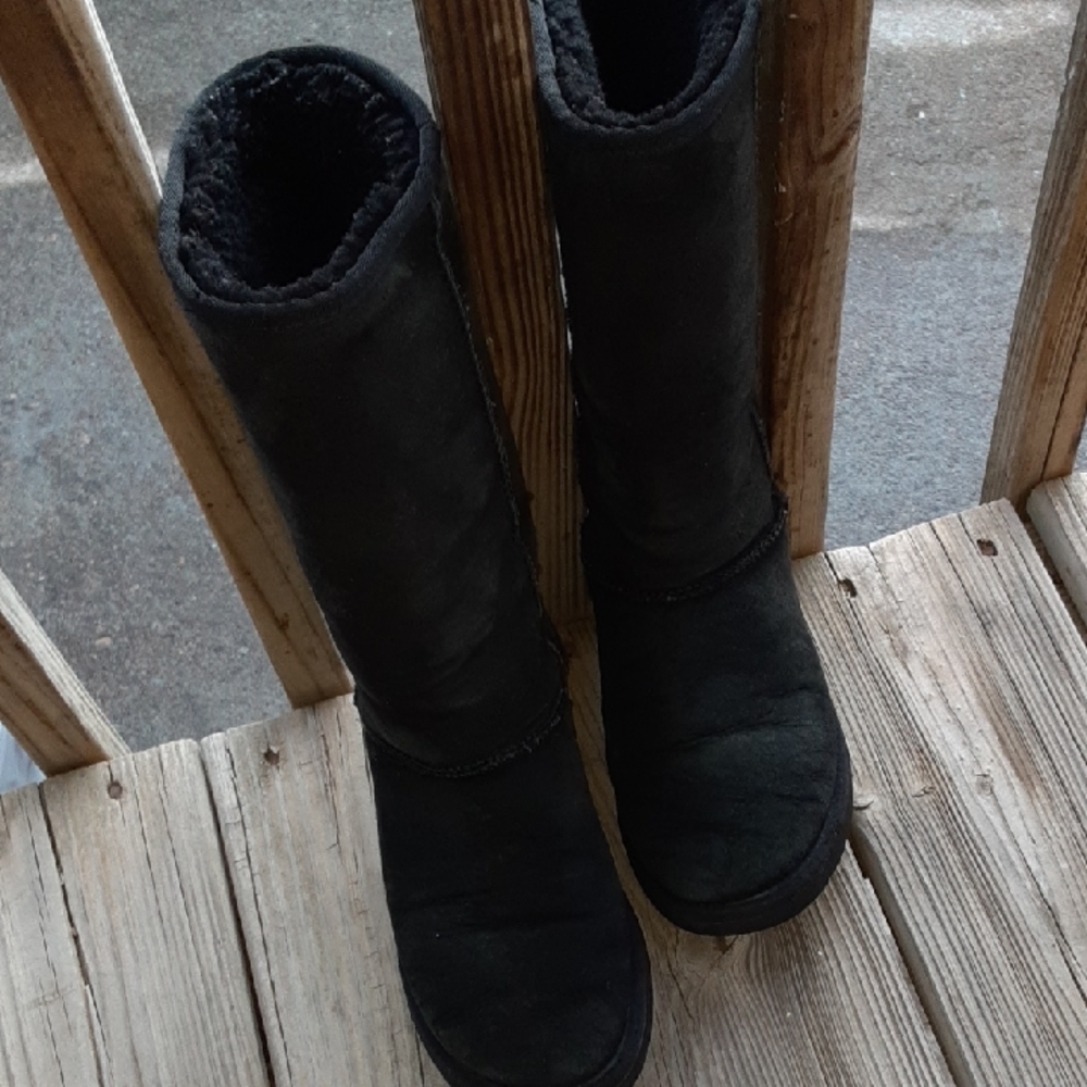 UGG Black Tall Boots